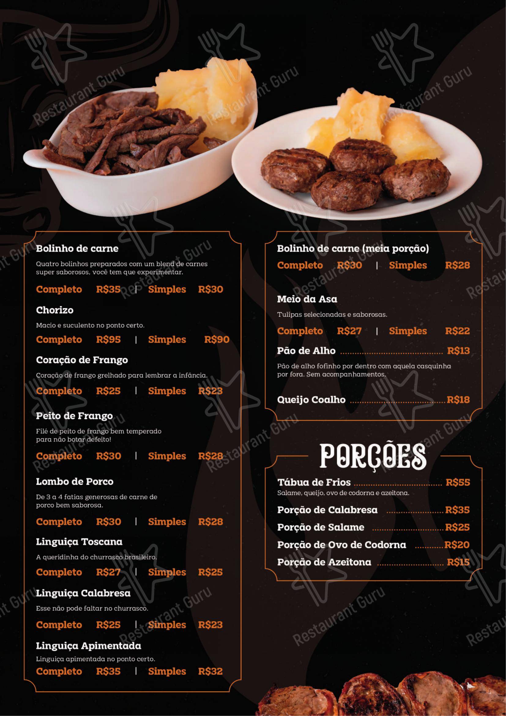 Toni Grill Boa Esperança em Cuiabá - Menu bar