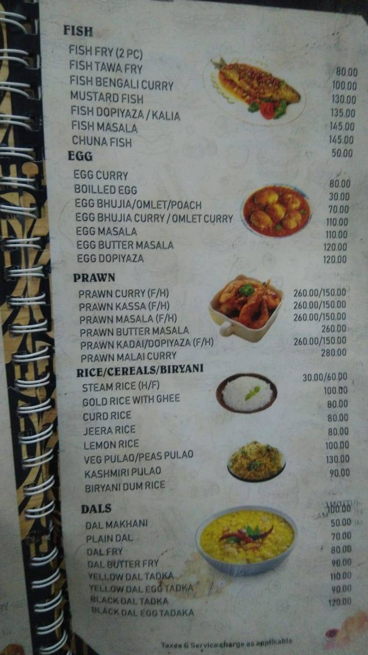 zayaka restaurant menu