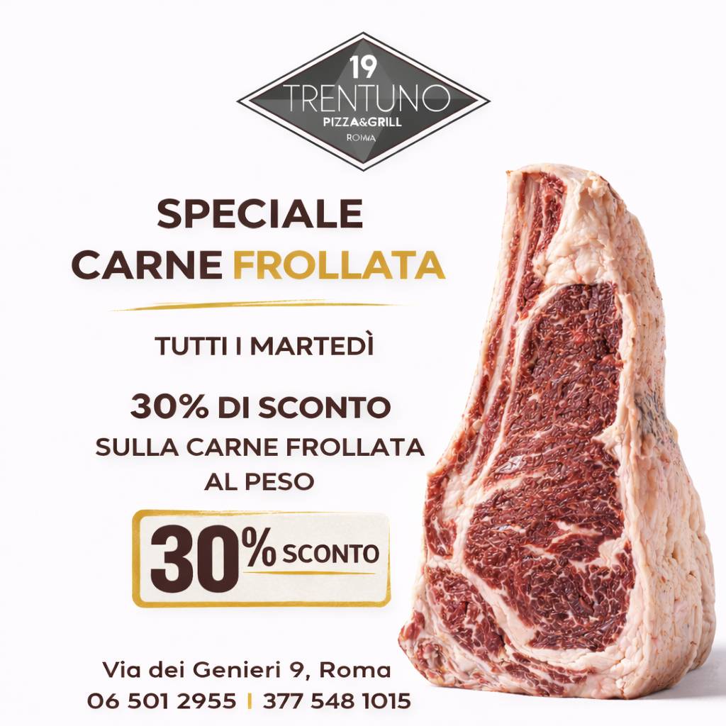 Menu di 19Trentuno Pizza & Grill 