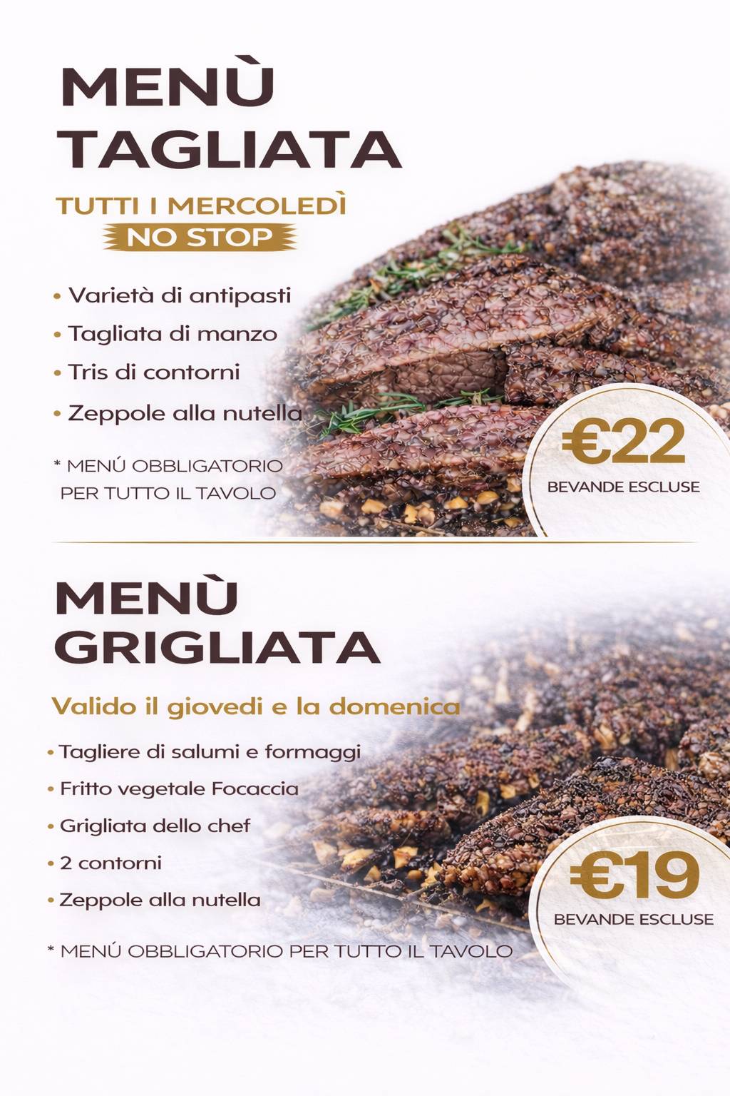Menu di 19Trentuno Pizza & Grill 
