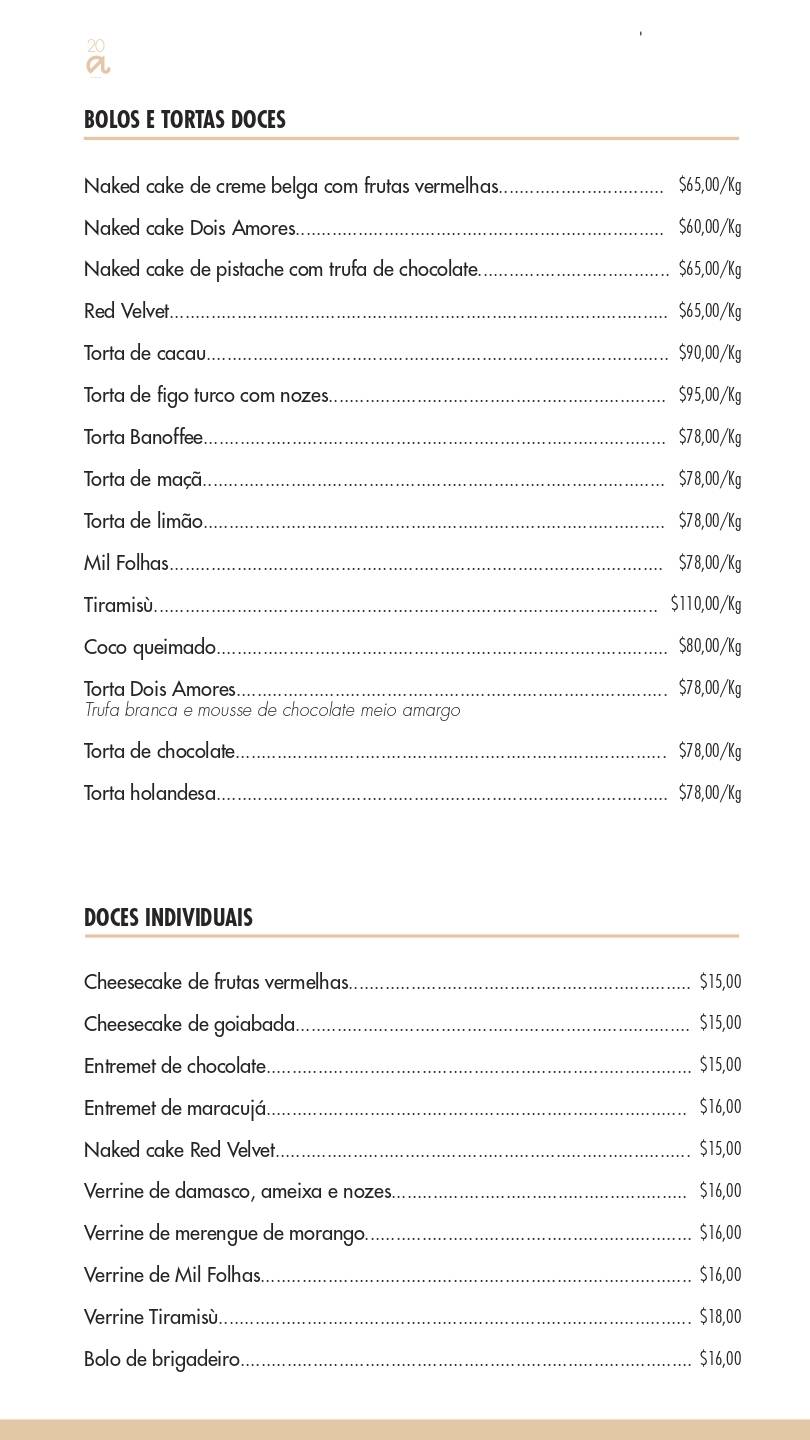 20 Ateliê Aromas & Sabores cardápio