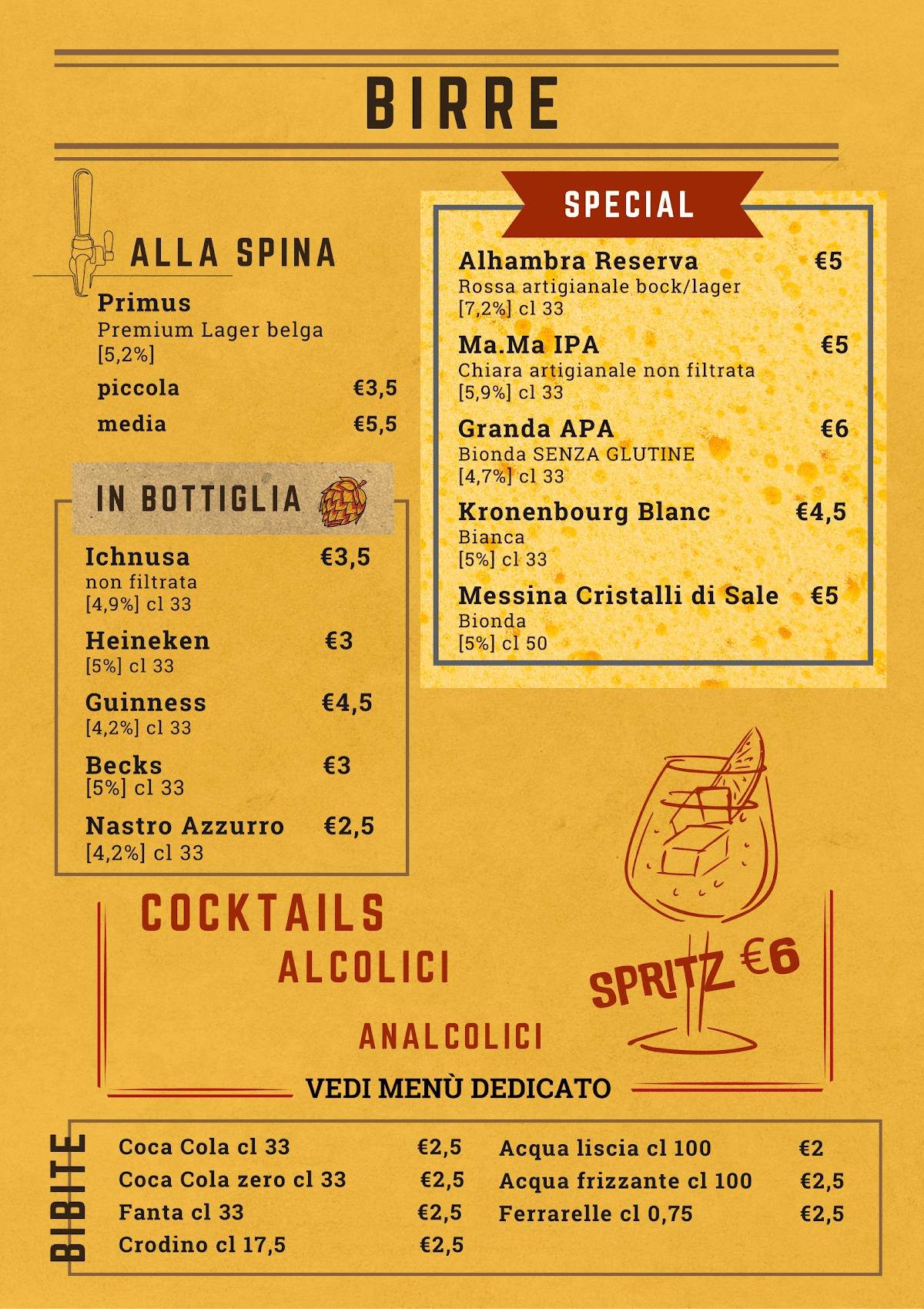 Menu di 4 Alici Fish Pub