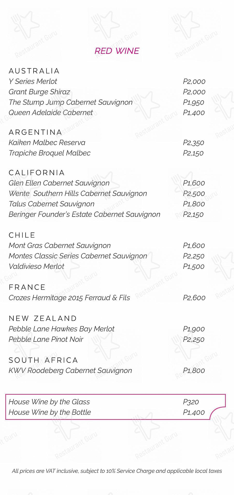 Menu at 9 SPOONS - The Bayleaf Intramuros restaurant, Manila, The ...