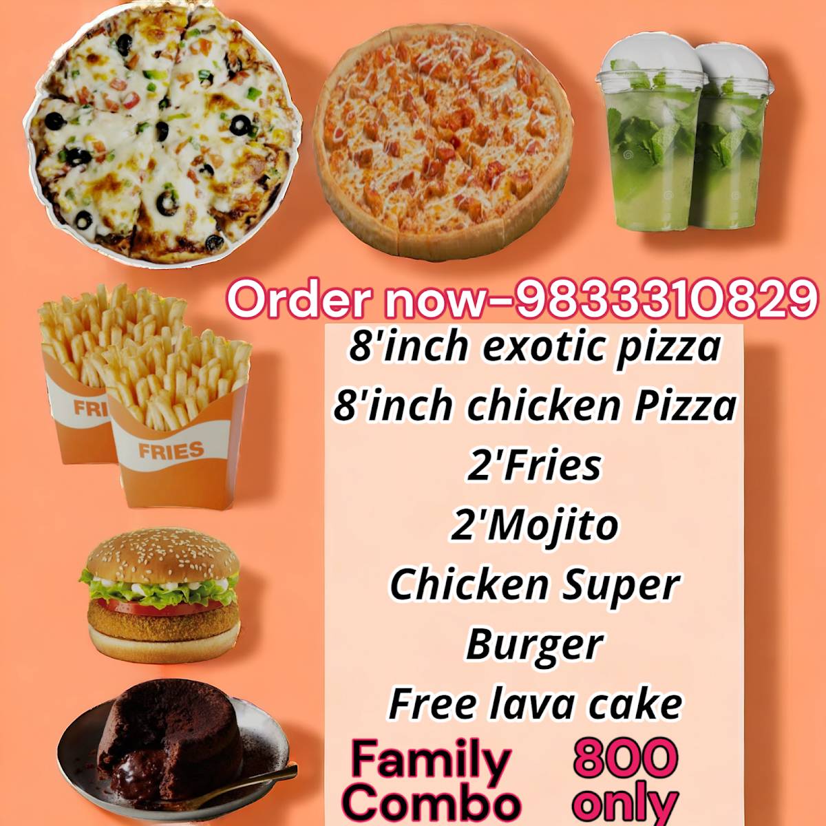 A99 snacks corner menu