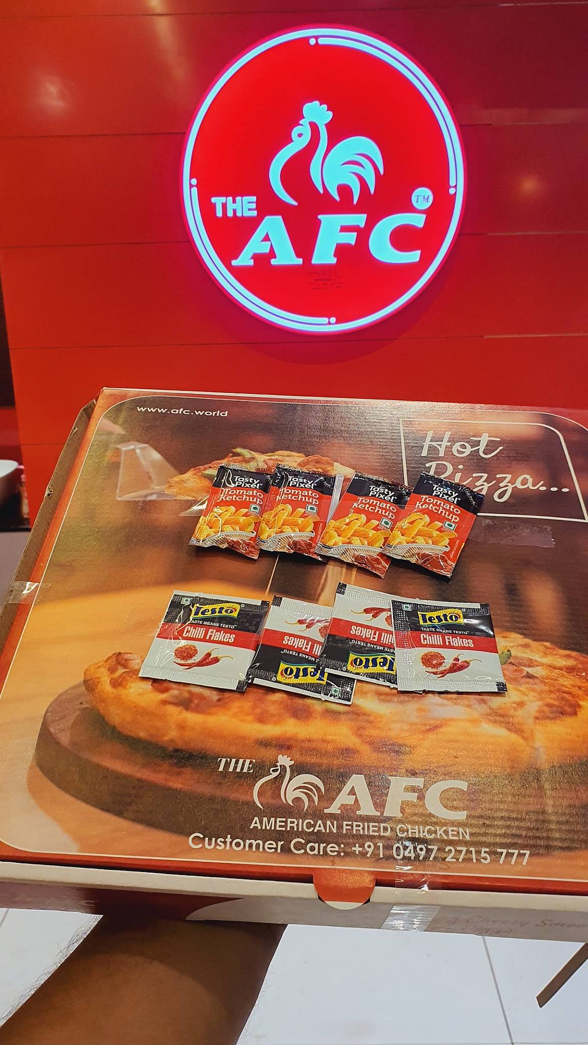 AFC Iritty - Foodbox menu