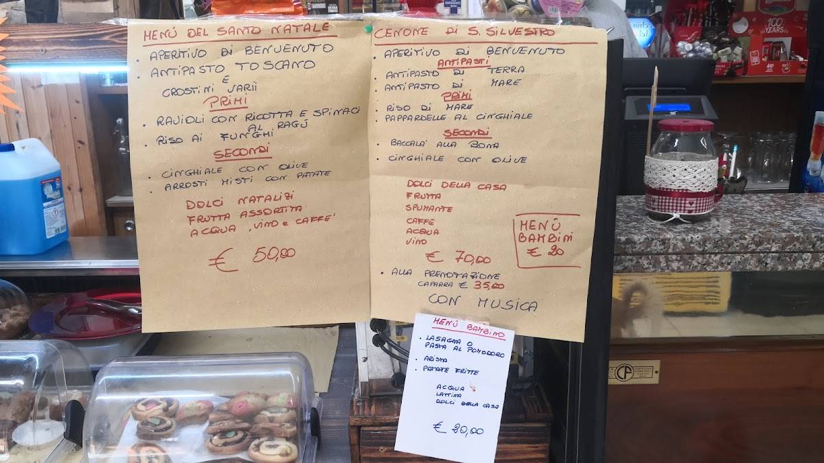Menu di Circolo Arci Coltano Ristoro "Alla Bona" 