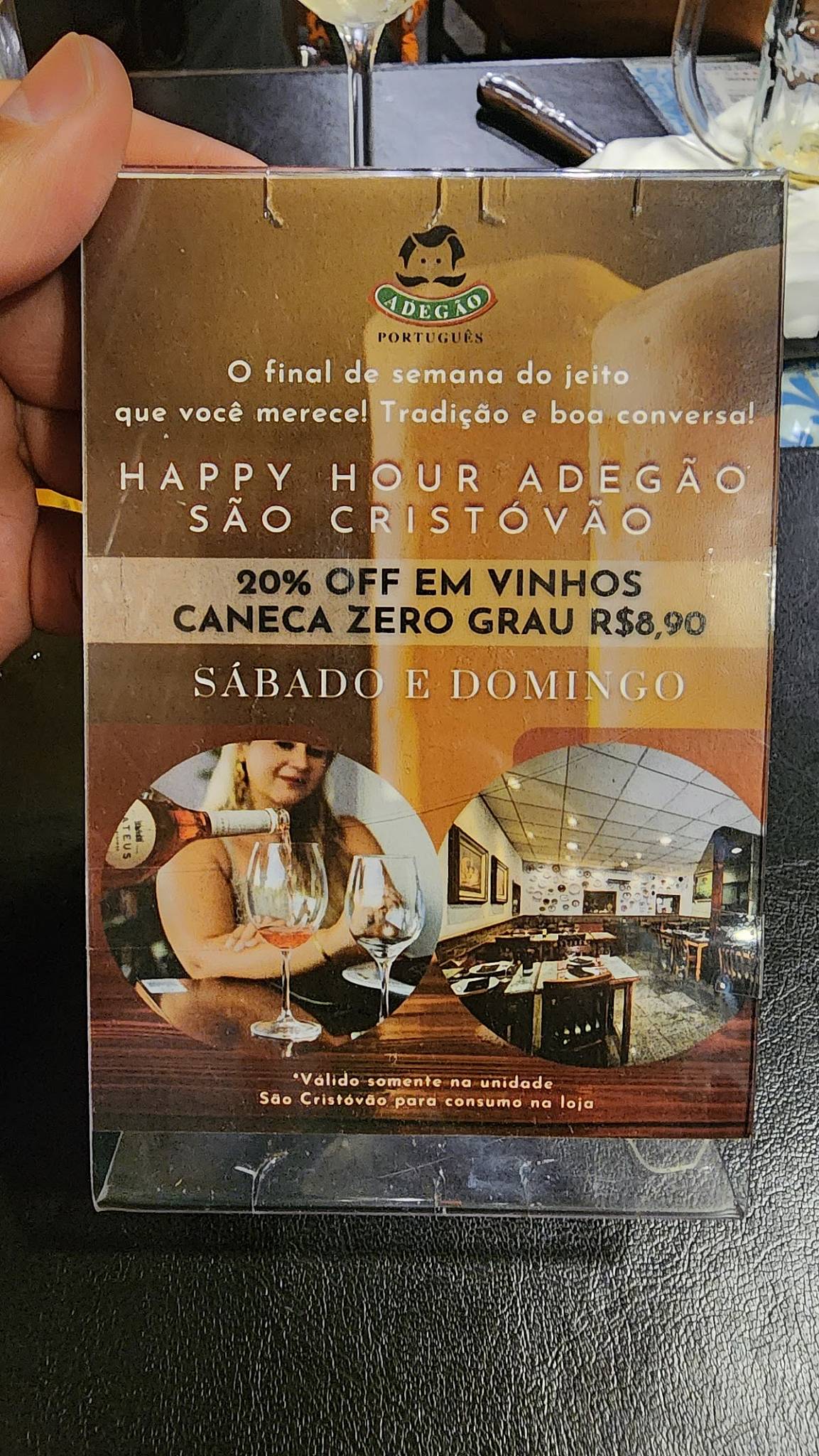 Adegão Português - São Cristóvão cardápio