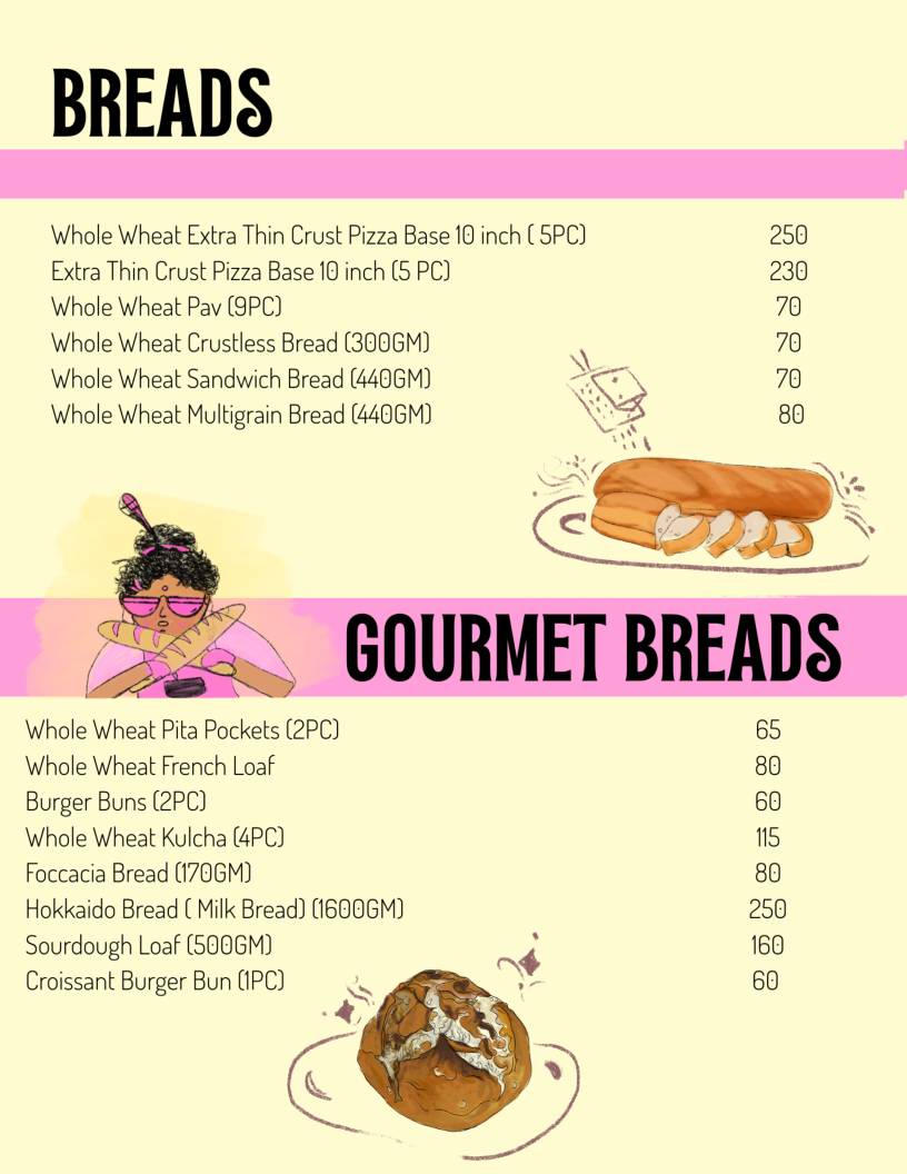 Baked By Nini's - Nikol menu