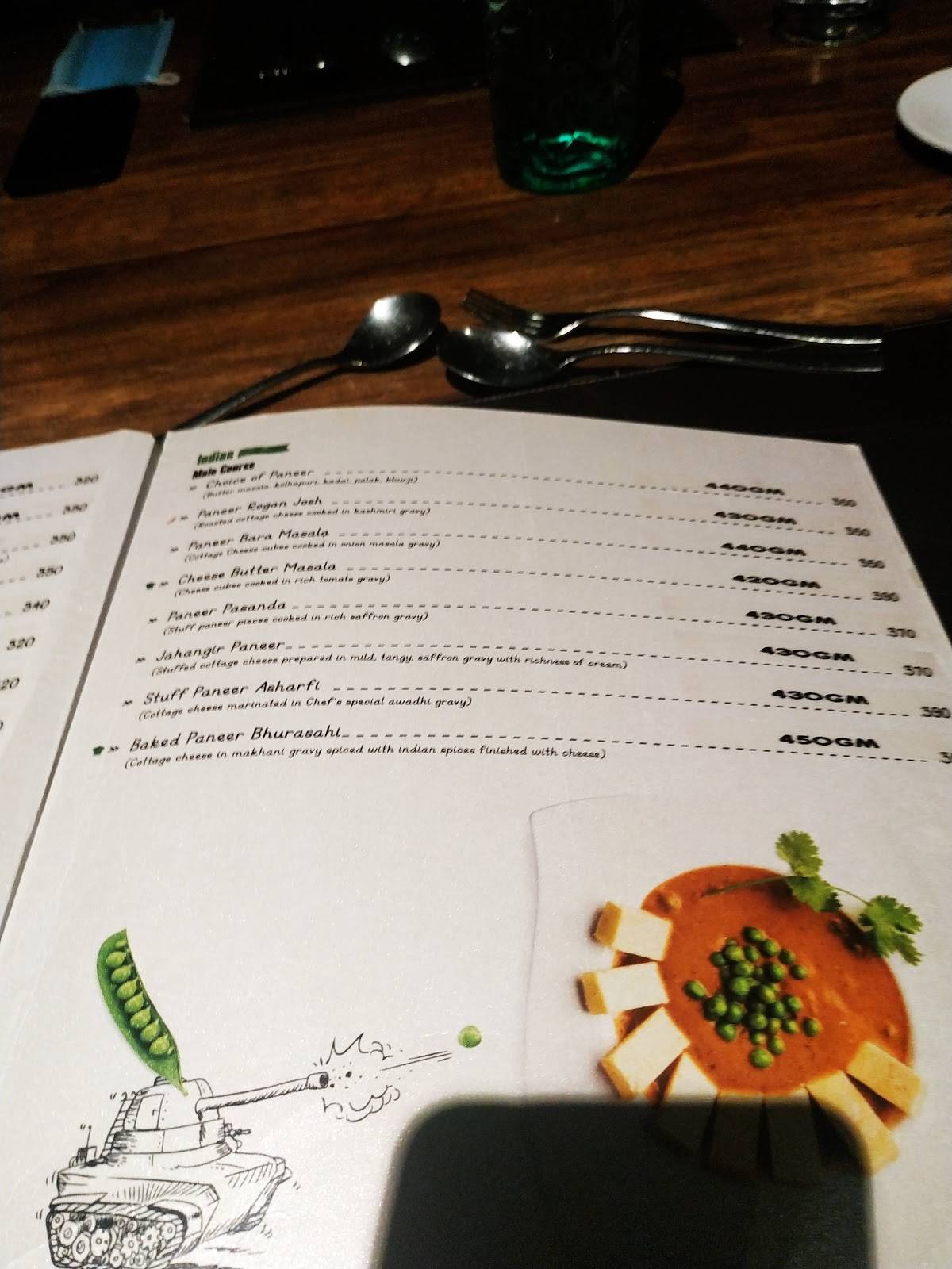 Brick Kitchen Restaurant menu