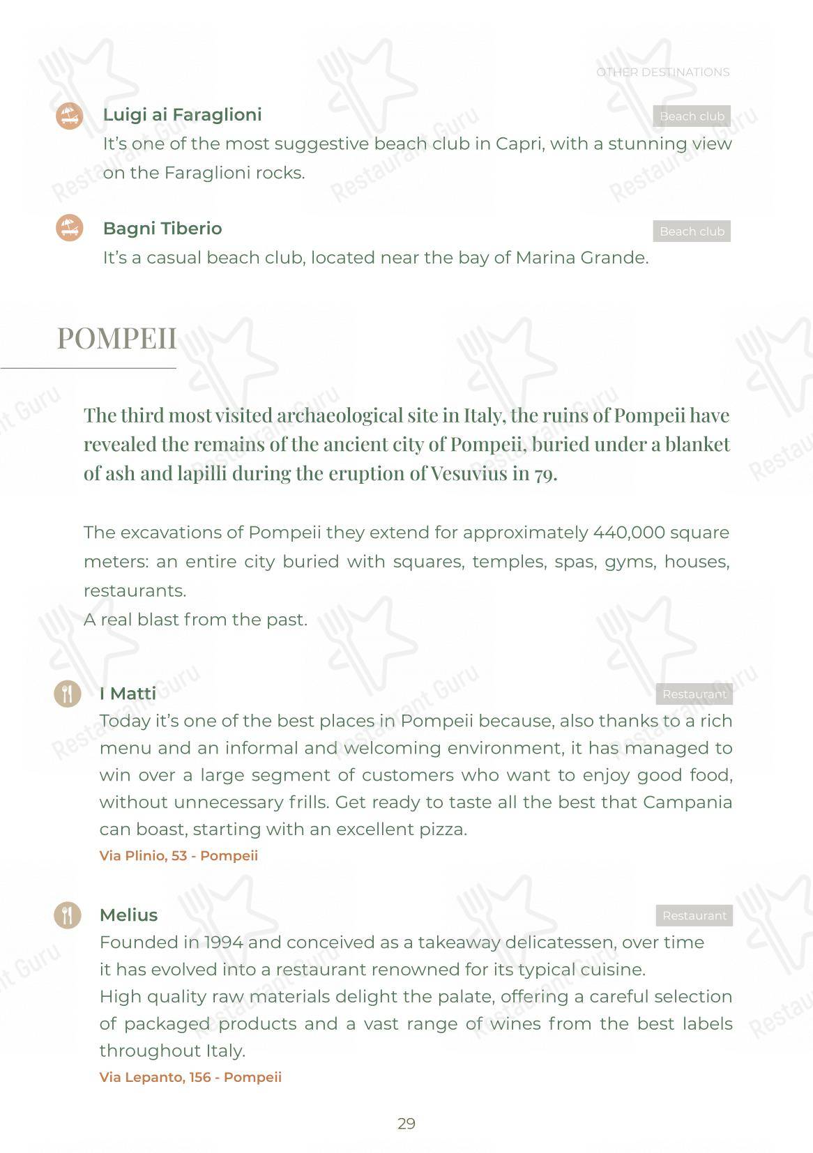 Menu di Al Palazzo - Menu