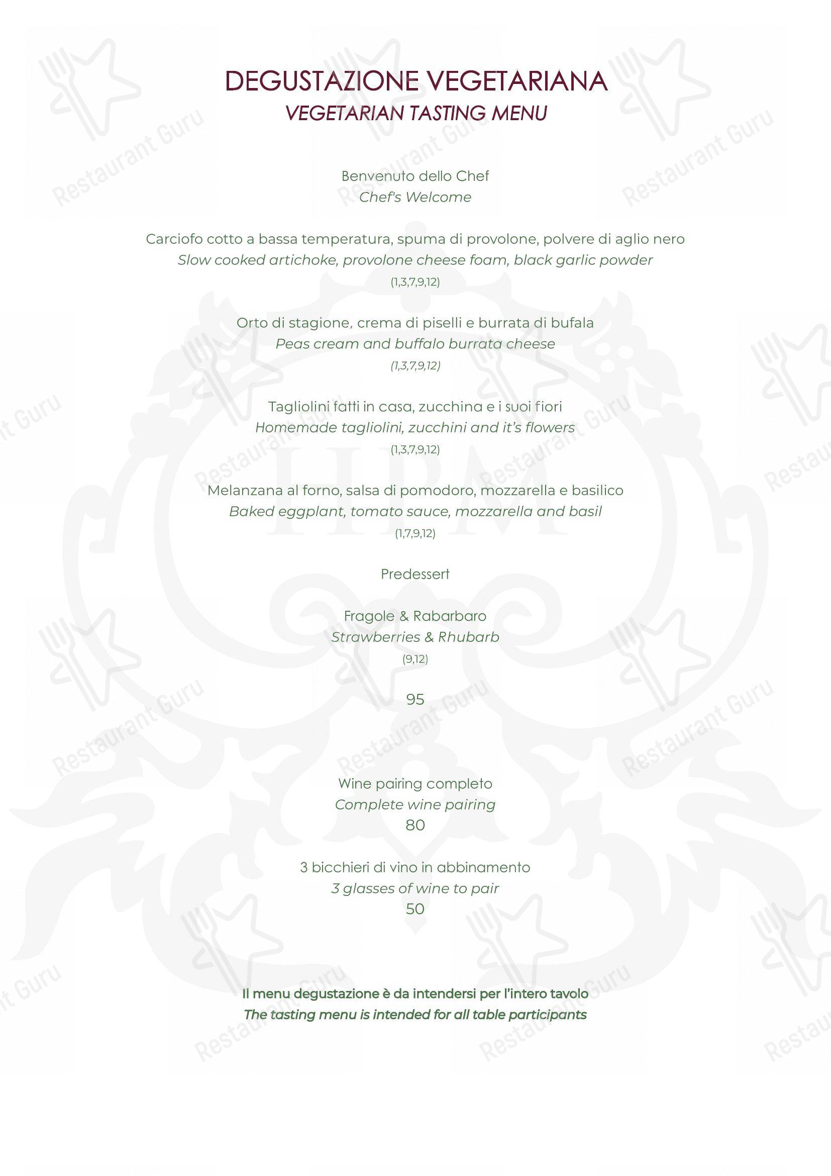 Menu di Al Palazzo - 菜单