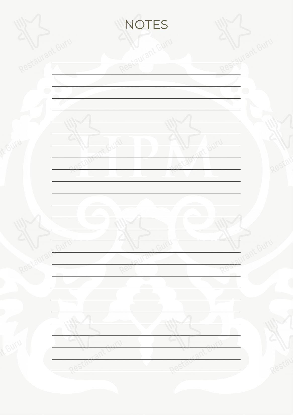Menu di Al Palazzo - Menu