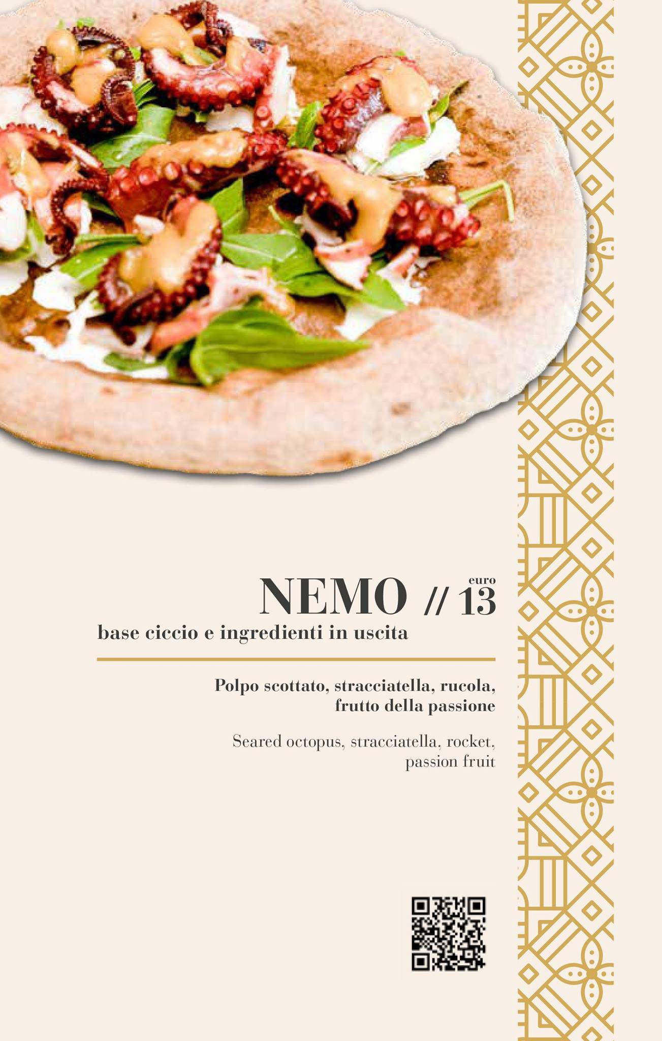 Menu di Stile Libero 