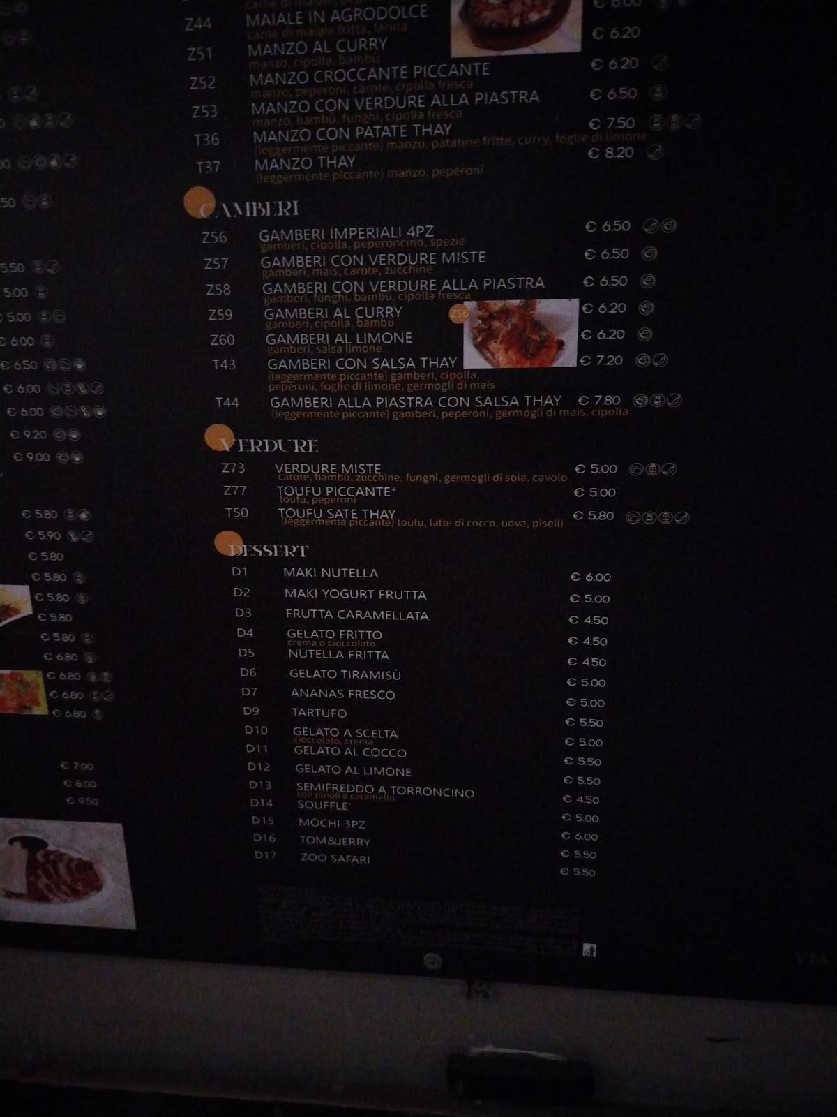 Menu di Amico 