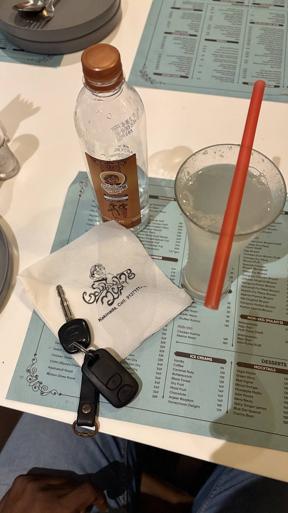 Ammama Gari illu menu