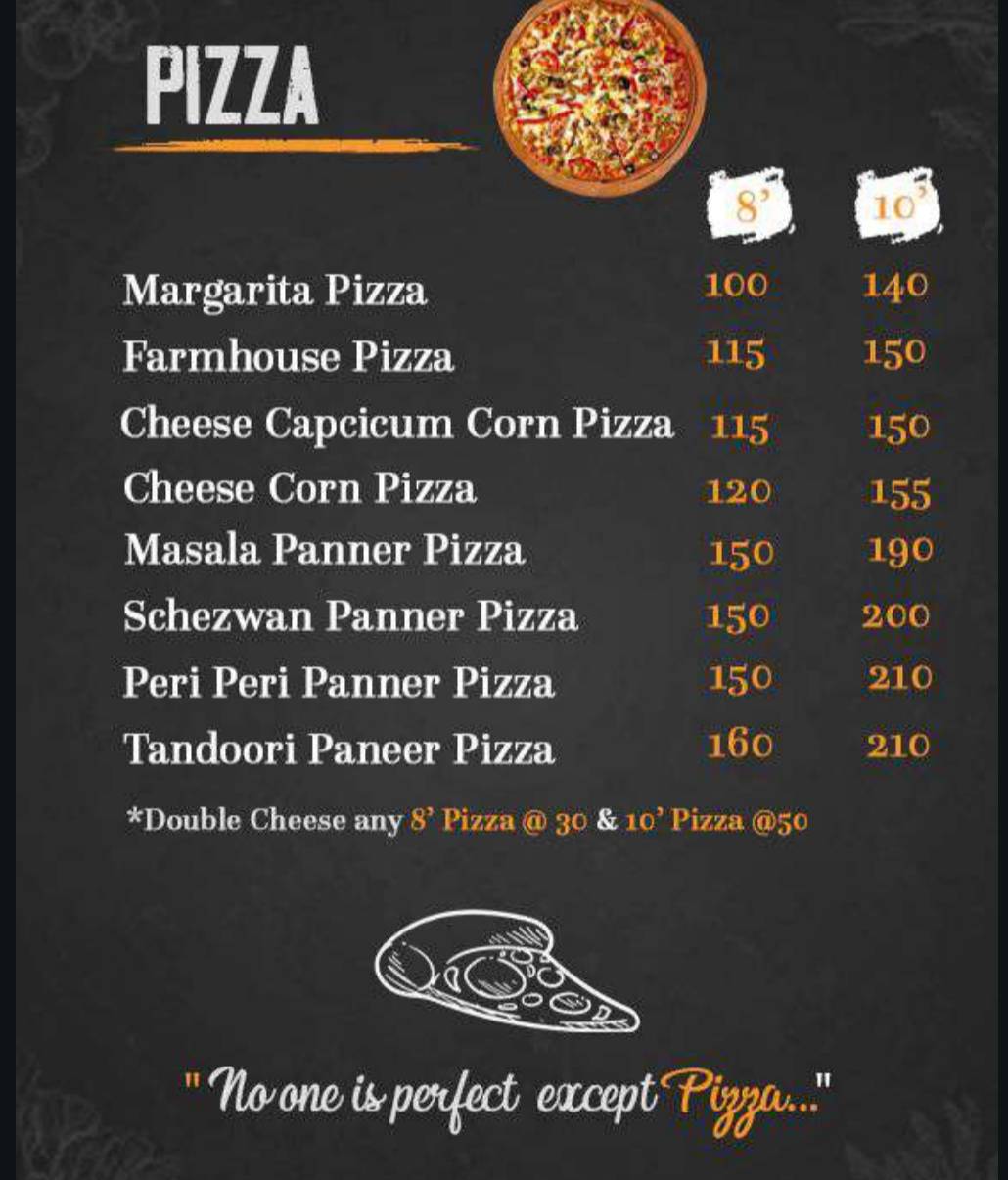 PetPuja Cafe menu