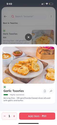 Angels In My Kitchen menu