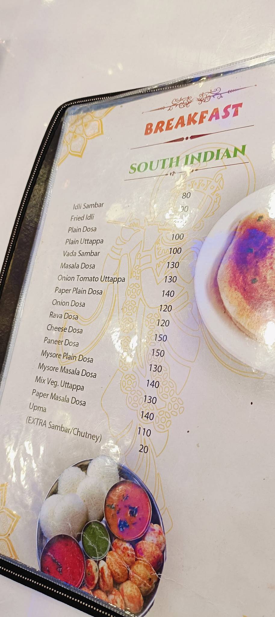 Dwarka Pure Veg Restaurant Goa menu