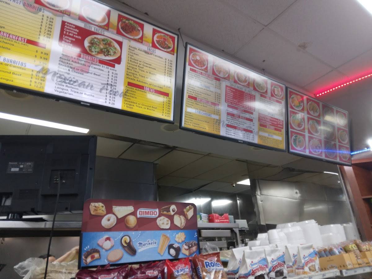 Menu at Arsenio's Mexican Food restaurant, Tulare