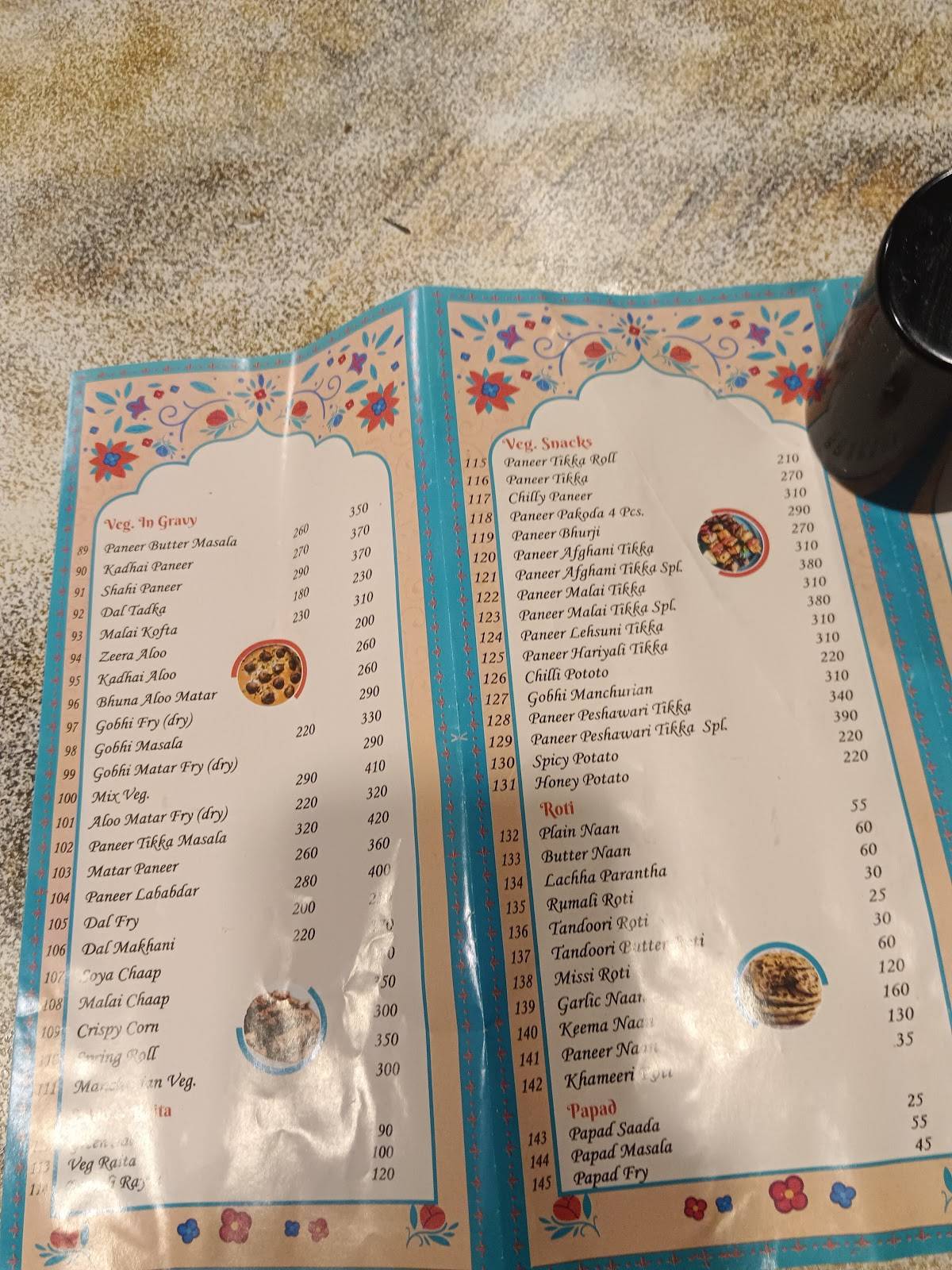 Asfi's Lick-A-Chick malviya nagar menu