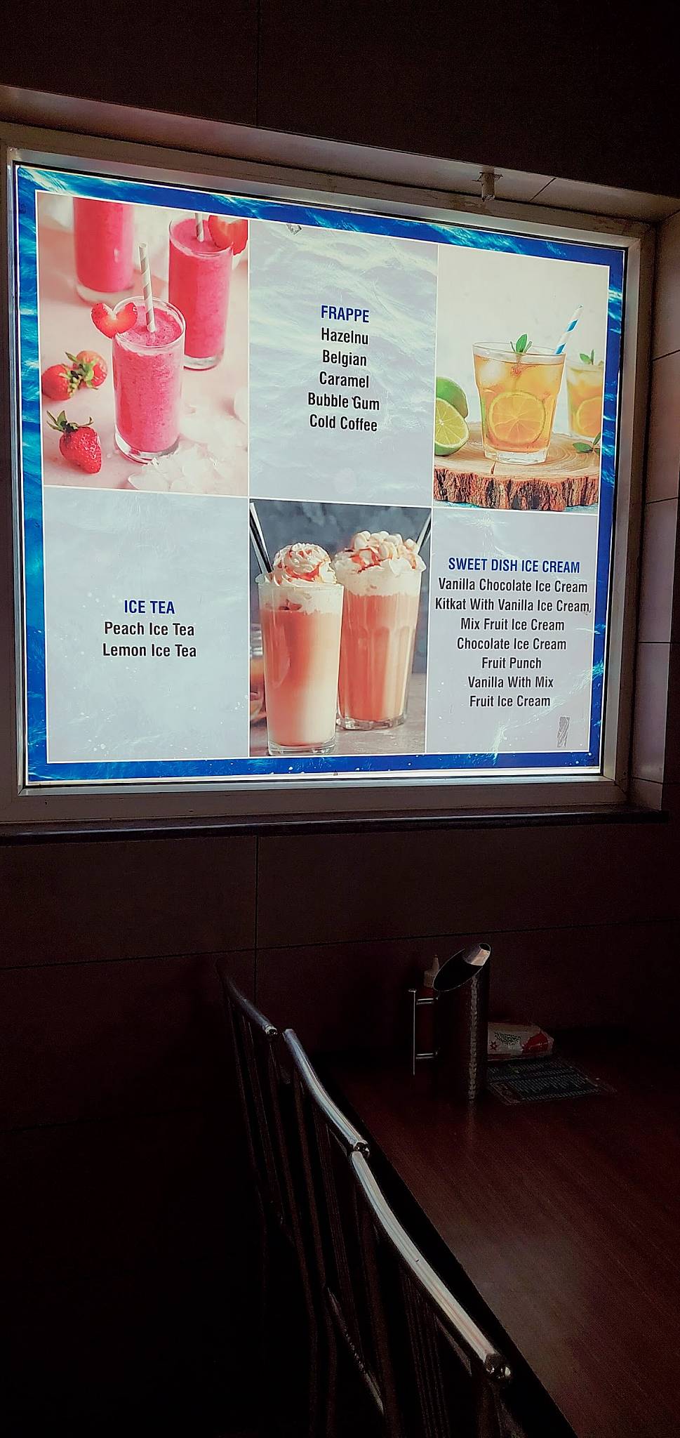 Avin Karthik South Indian Restaurant menu