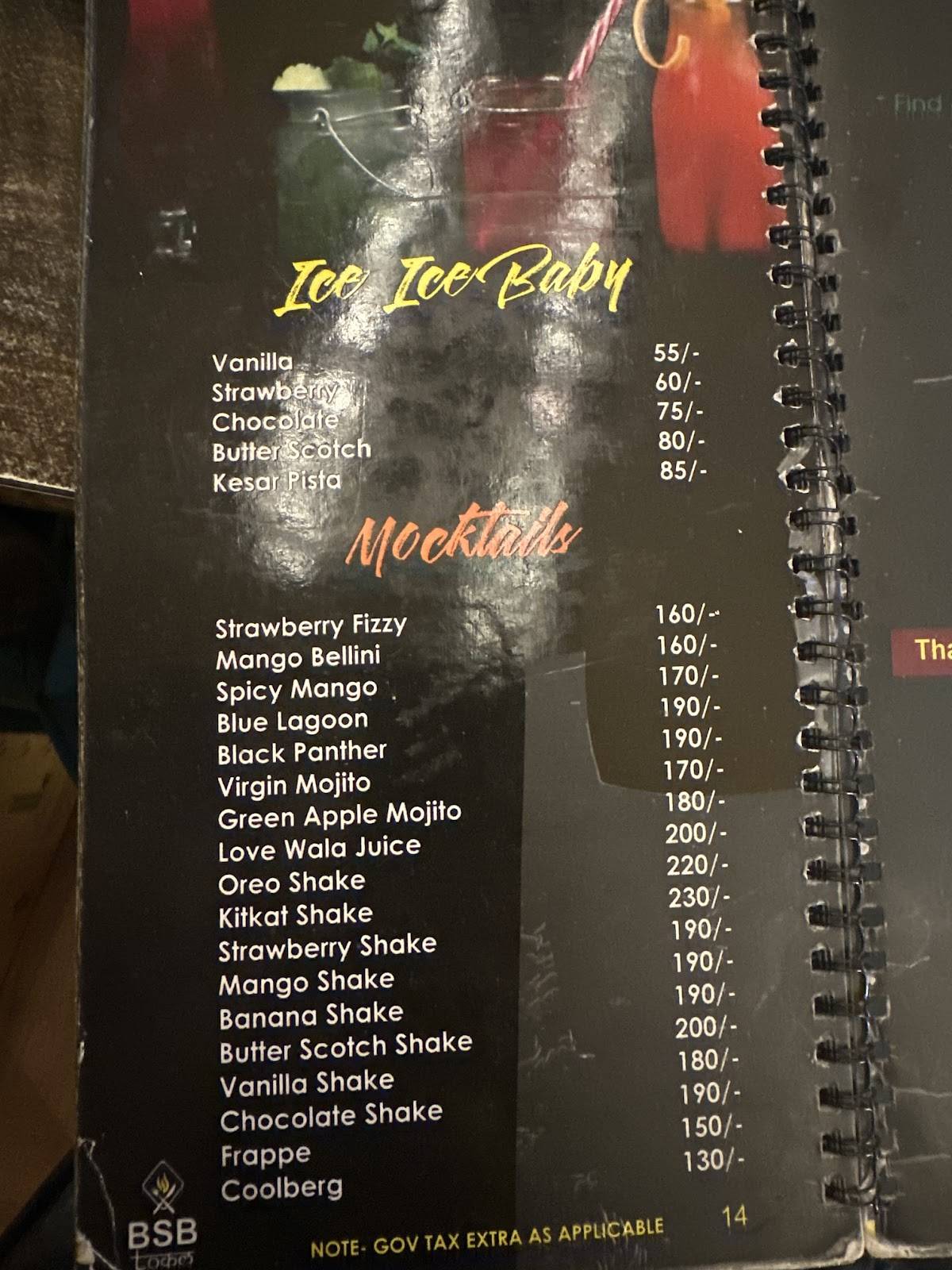 BSB Local menu