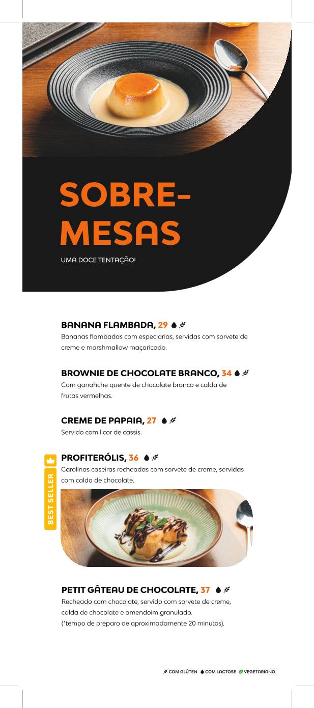 Babilônia Gastronomia cardápio
