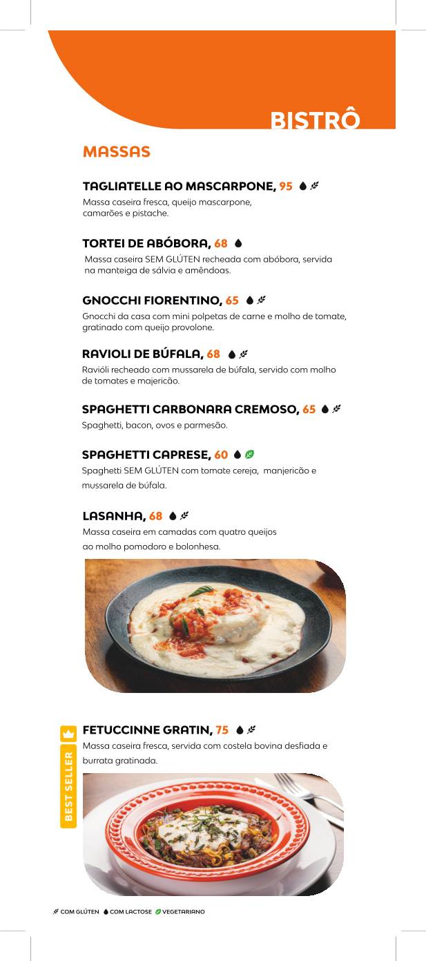 Babilônia Gastronomia cardápio