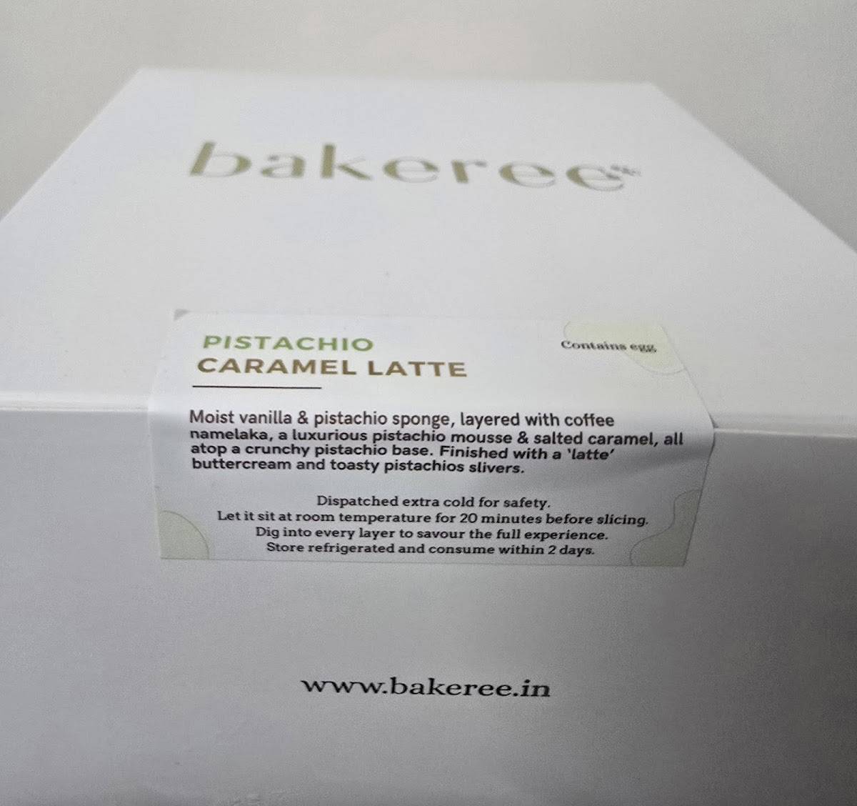 Bakeree (Cloud kitchen bakery) menu