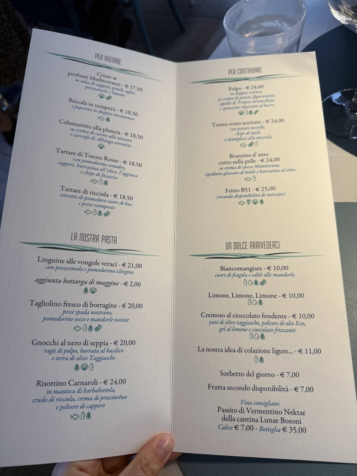 Menu di Banchina 51 