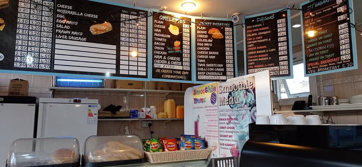 Menu at Bar Linda, London, Golders Green Station Forecourt