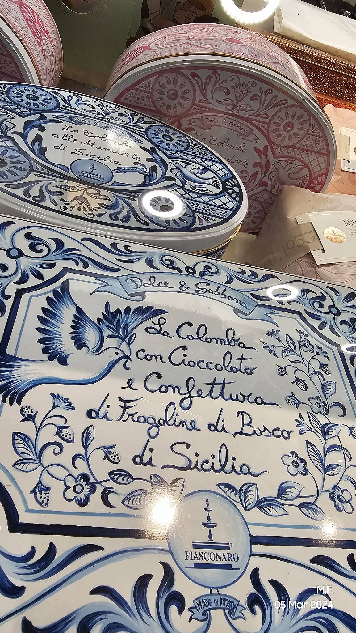 Menu di Caffè Barberini - Marconi 