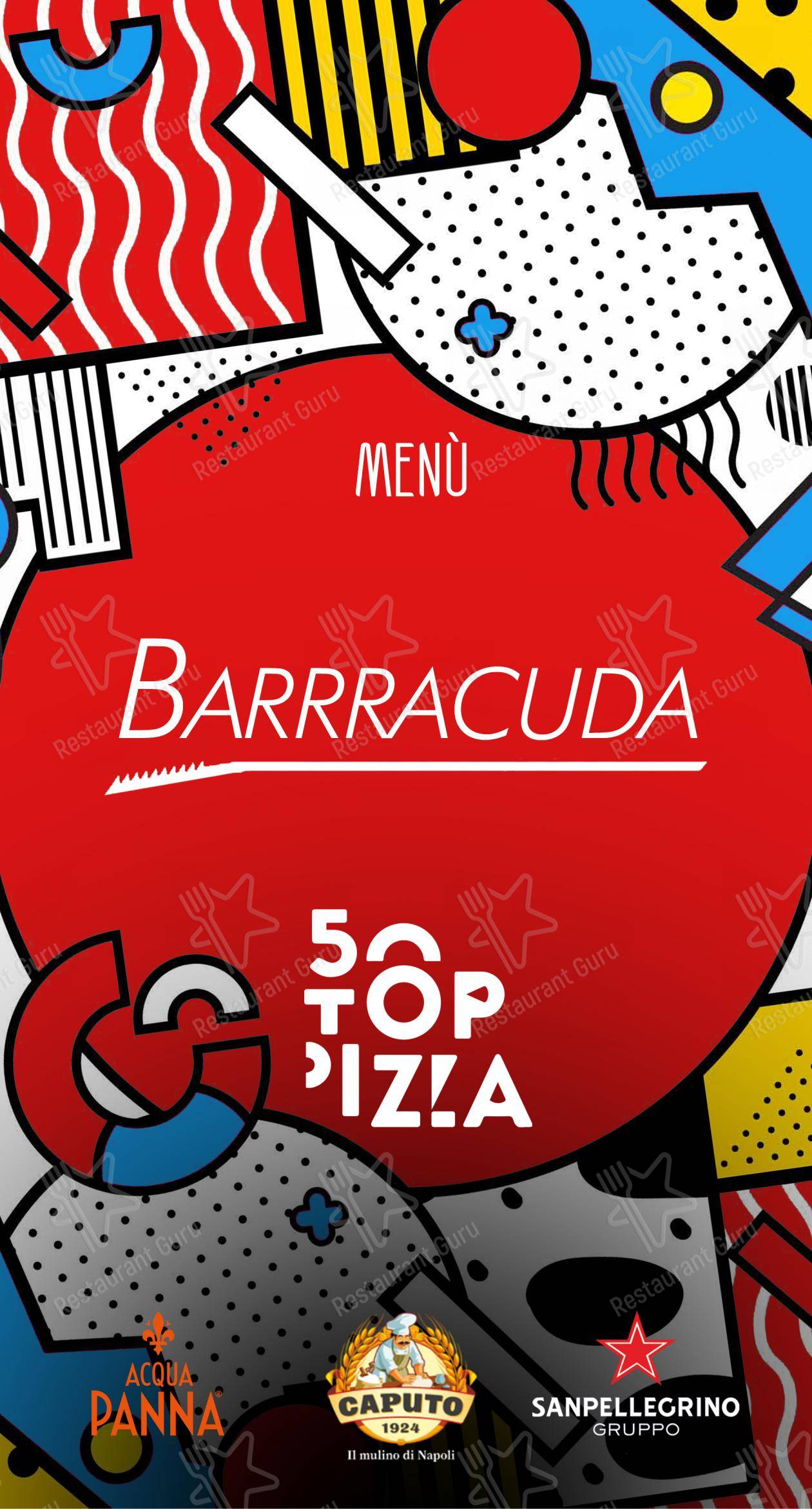 Menu di Barrracuda - Menu