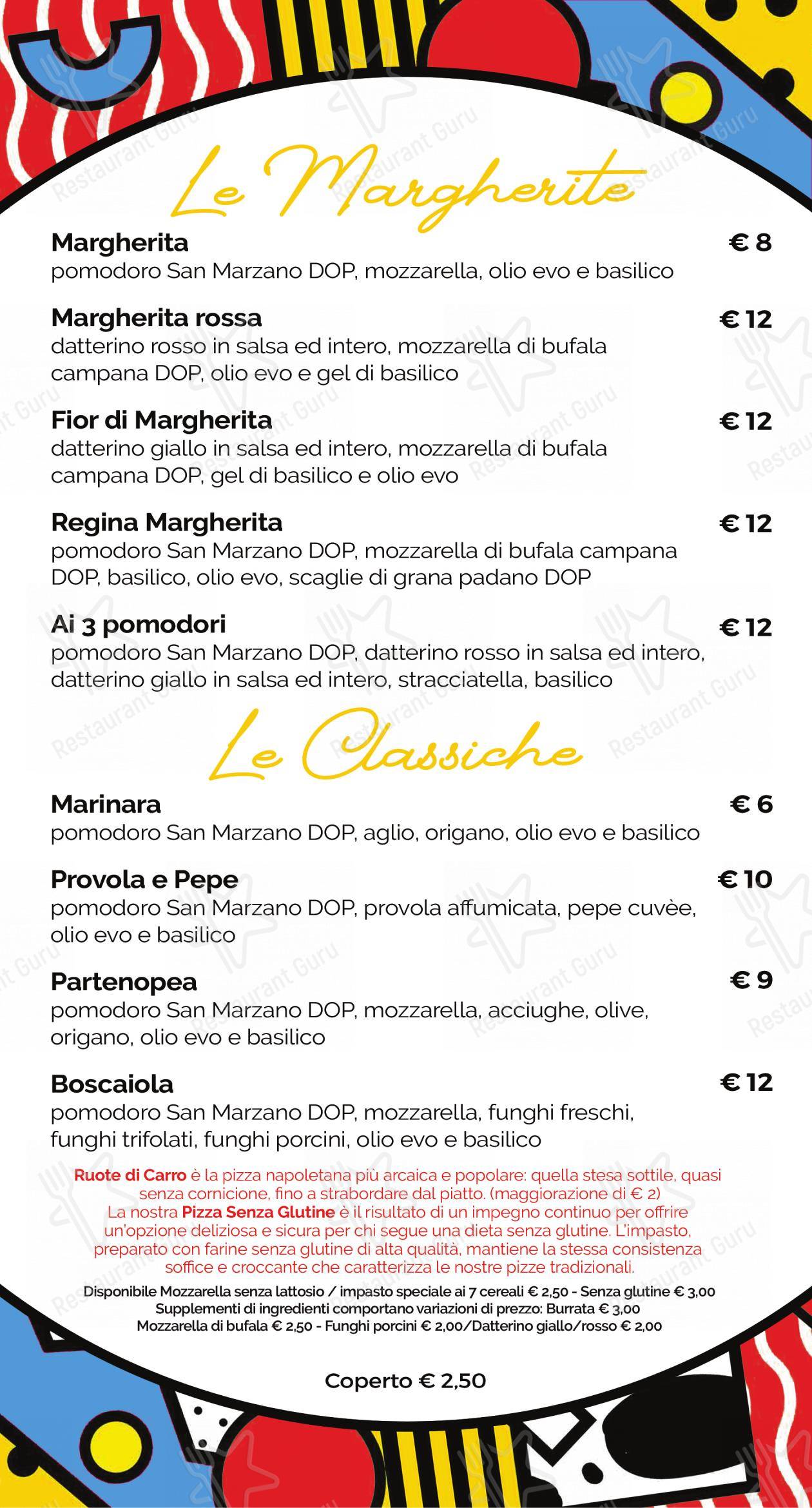 Barrracuda in Messina - Menu
