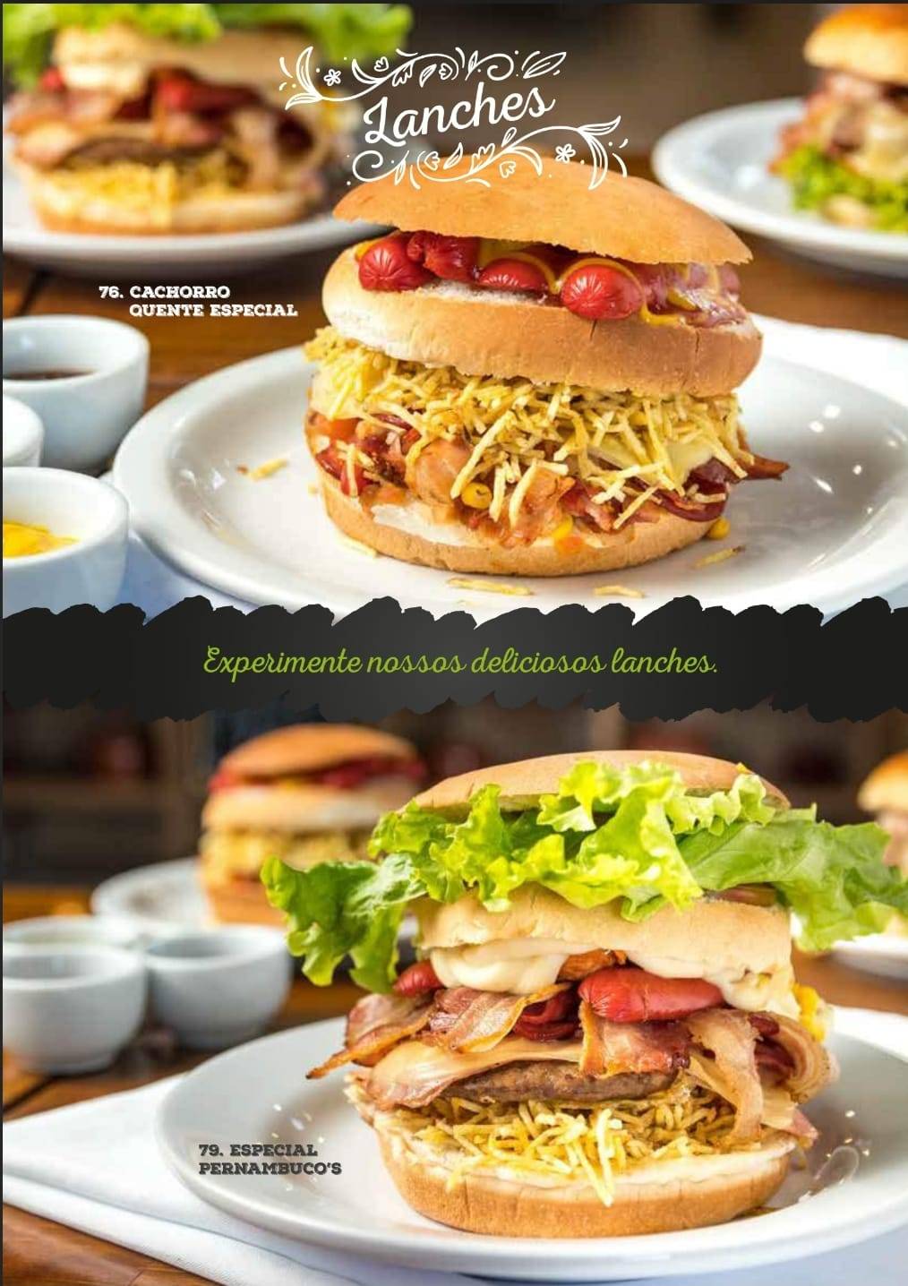 Restaurante e Pizzaria Pernambuco's cardápio