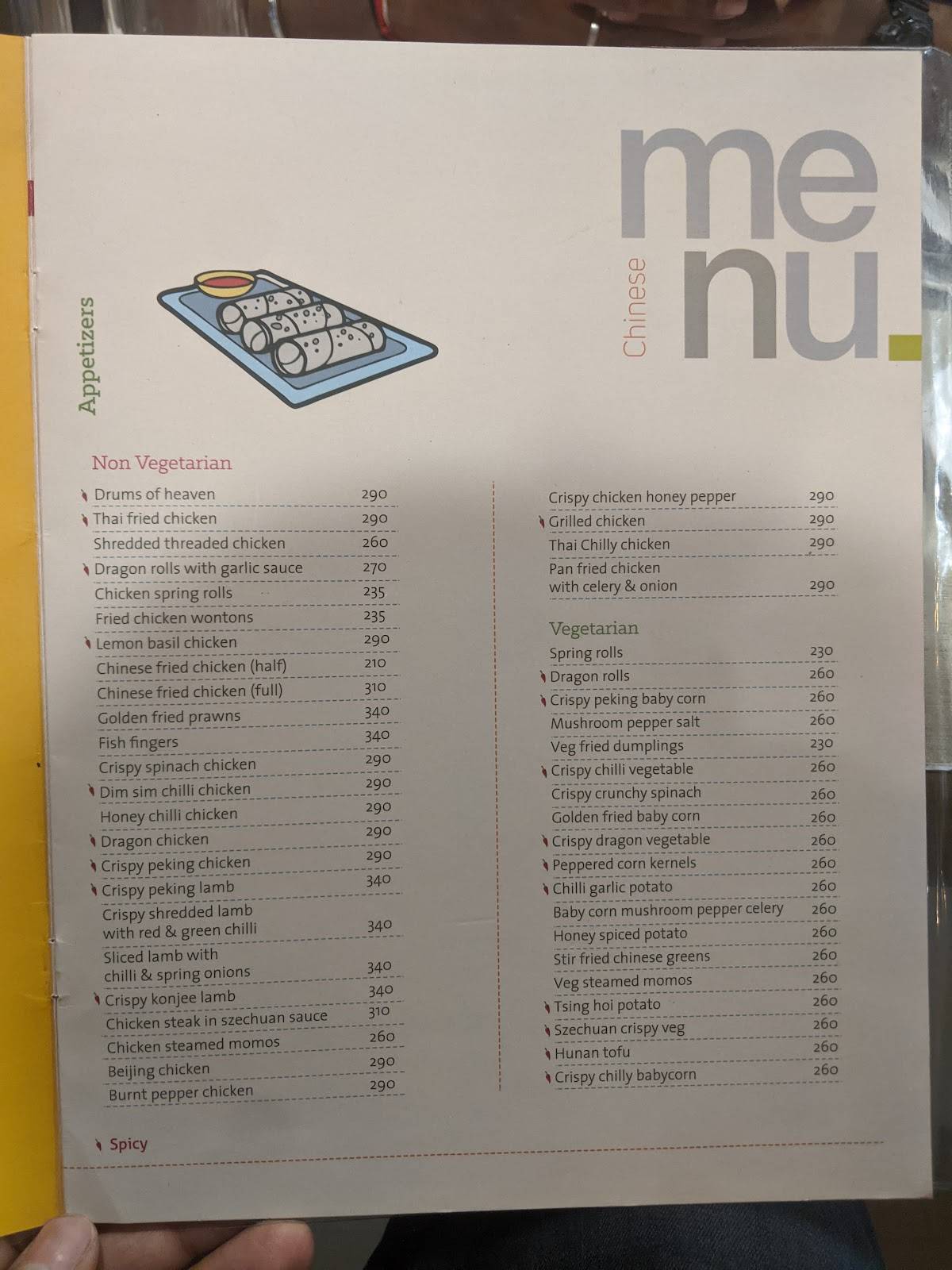 Beijing Bites (Bannerghatta) menu