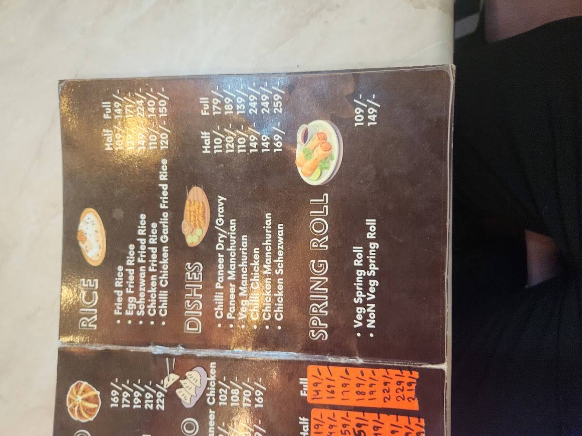 Berlin cafe menu
