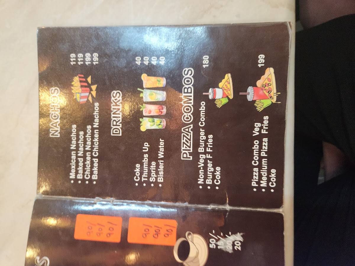 Berlin cafe menu
