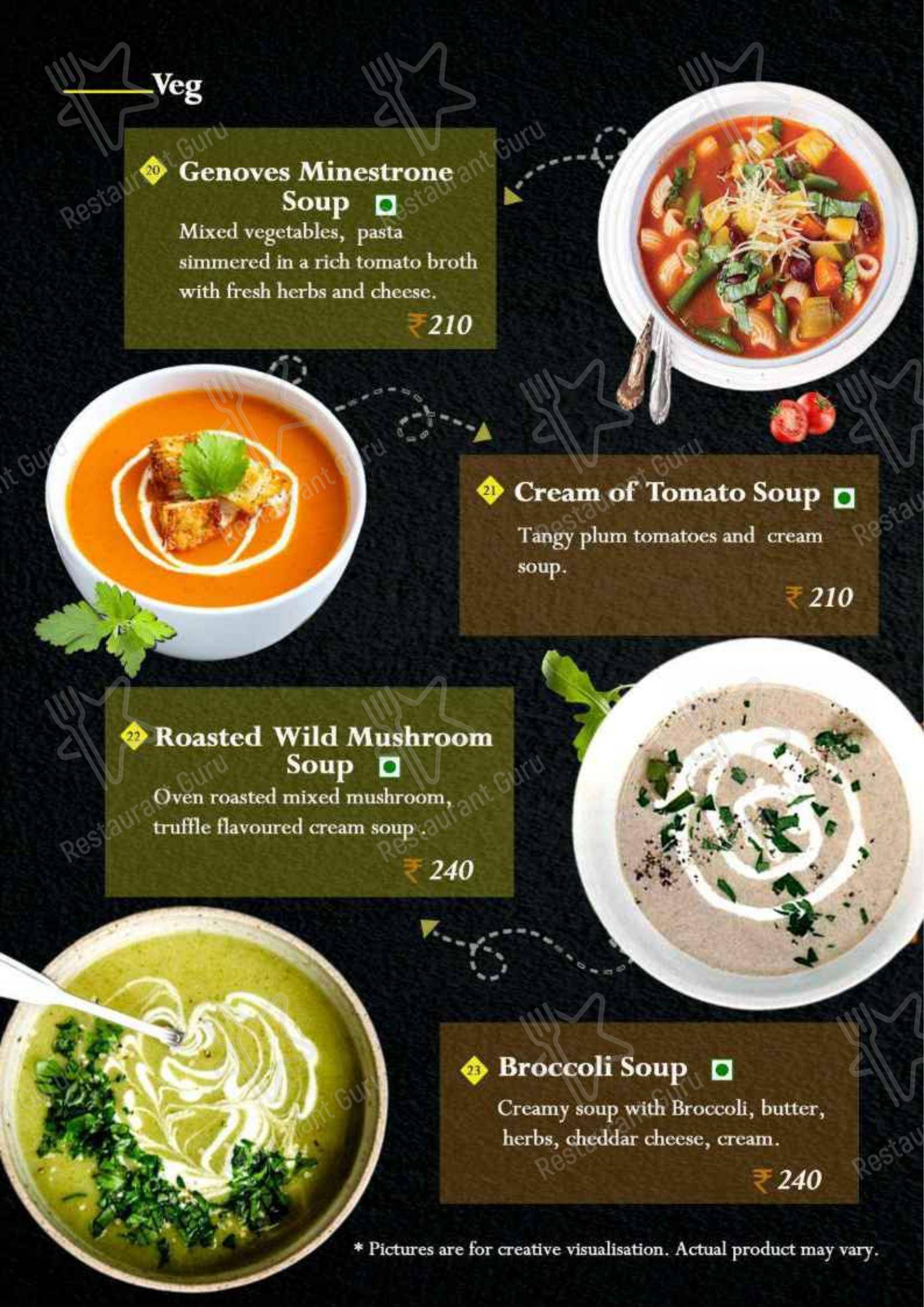 Besto Bakes Cakes Cafe menu - Коктейльная карта