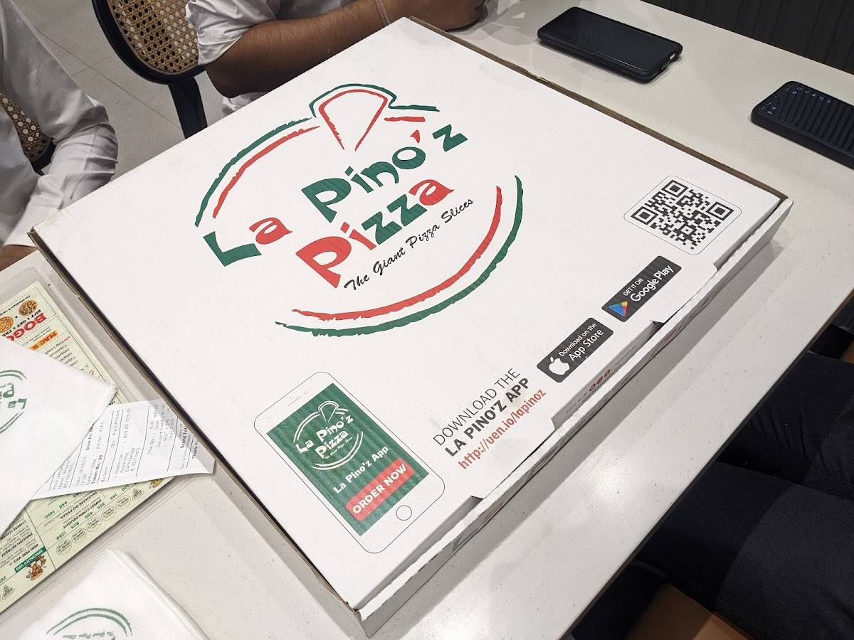 La Pino'z Pizza menu