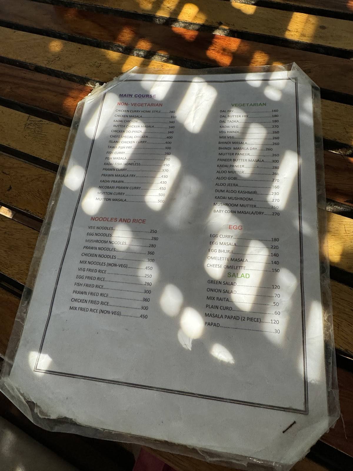 Big BITE menu