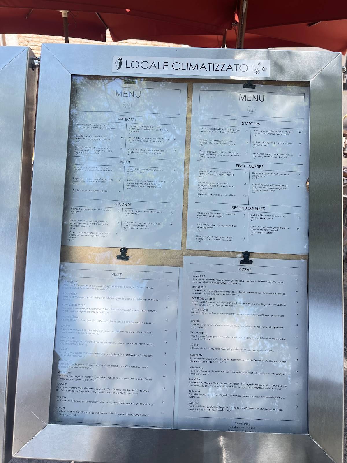 Menu di Birraria La Corte 