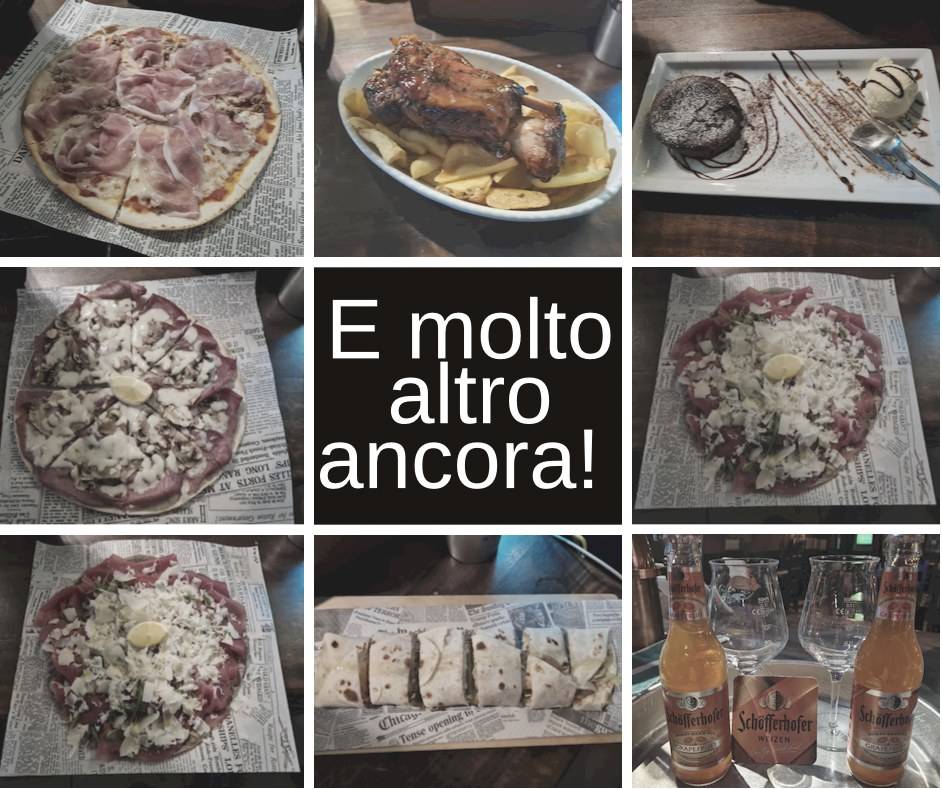 Menu di Birreria -Lorien Pub 