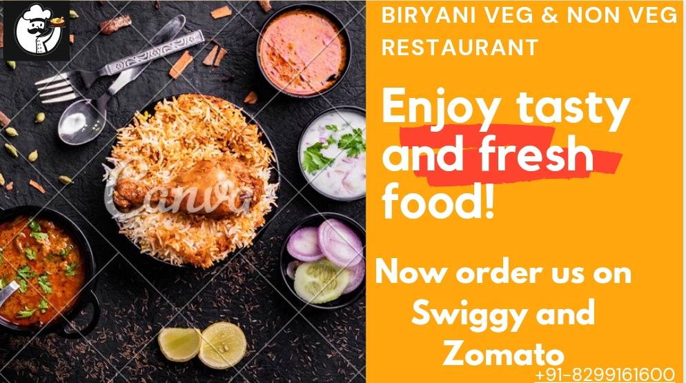 Biryani Veg & Non-Veg Restaurant menu