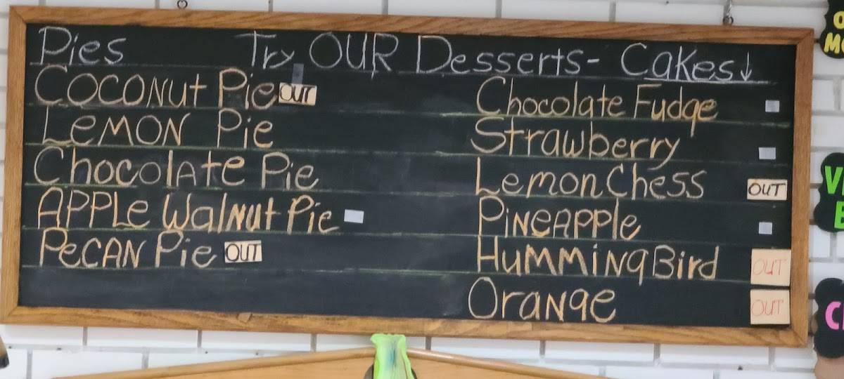 Menu at Black Bear Cafe, Townsend, E Lamar Alexander Pkwy