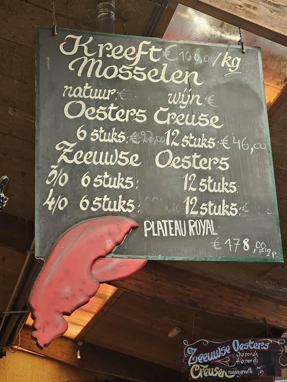 Menu de De Oesterput