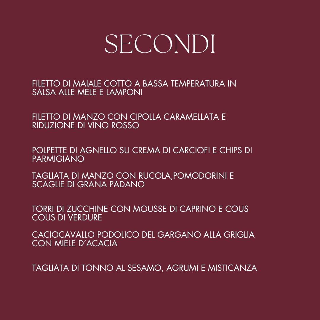 Menu di La Fatica - Antica Osteria 