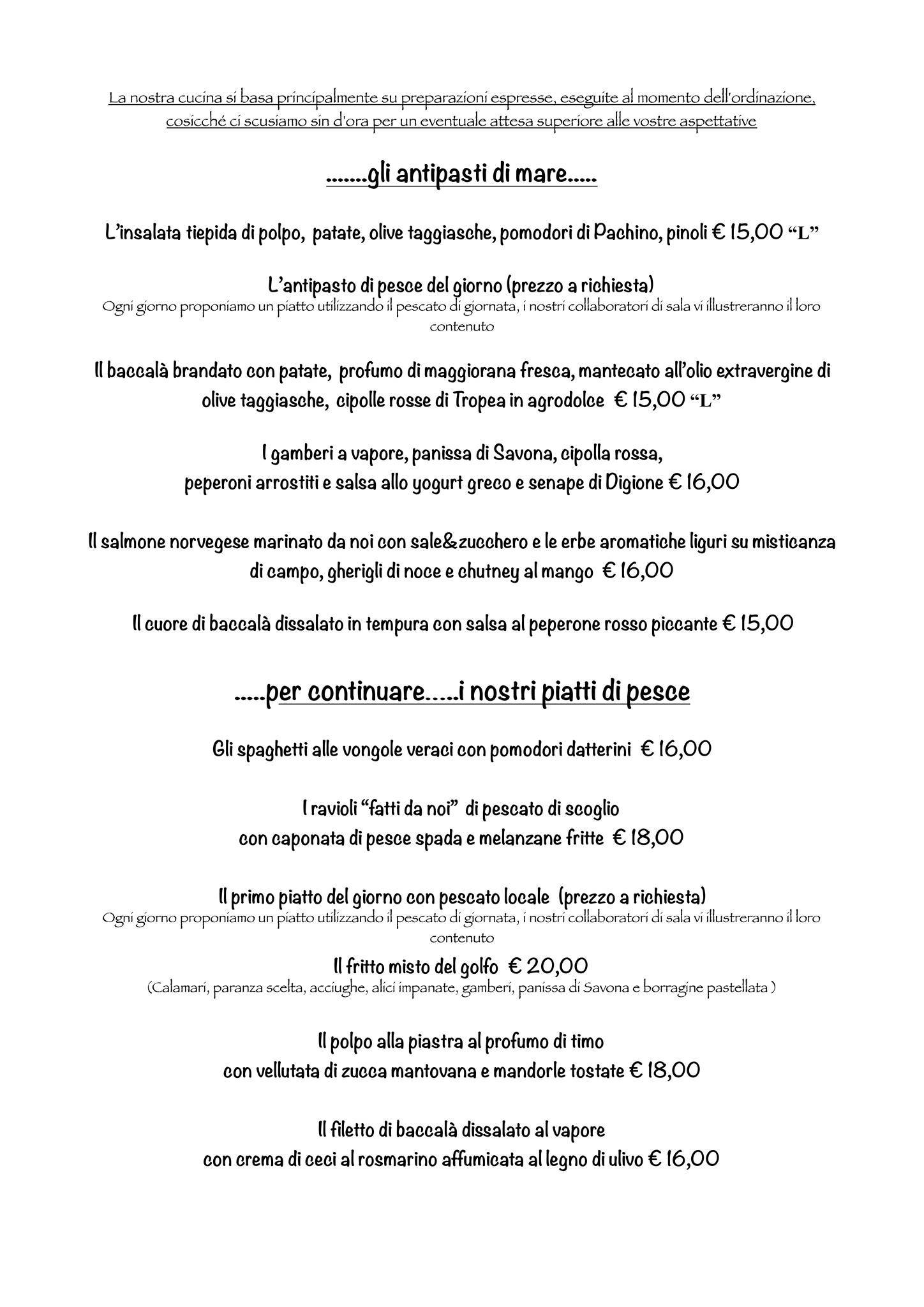 Menu di Boma 