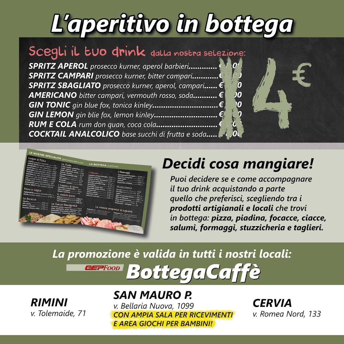 Menu di BottegaCaffè Gep Food - Tolemaide 