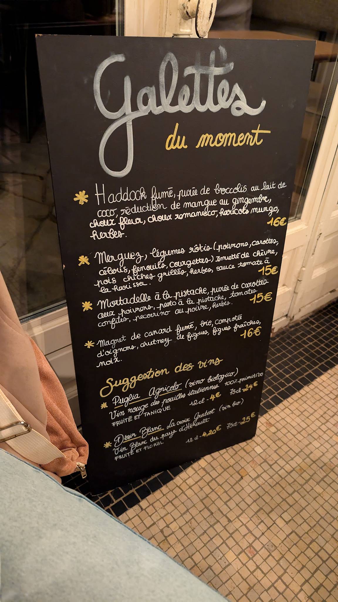 Menu de Bretone